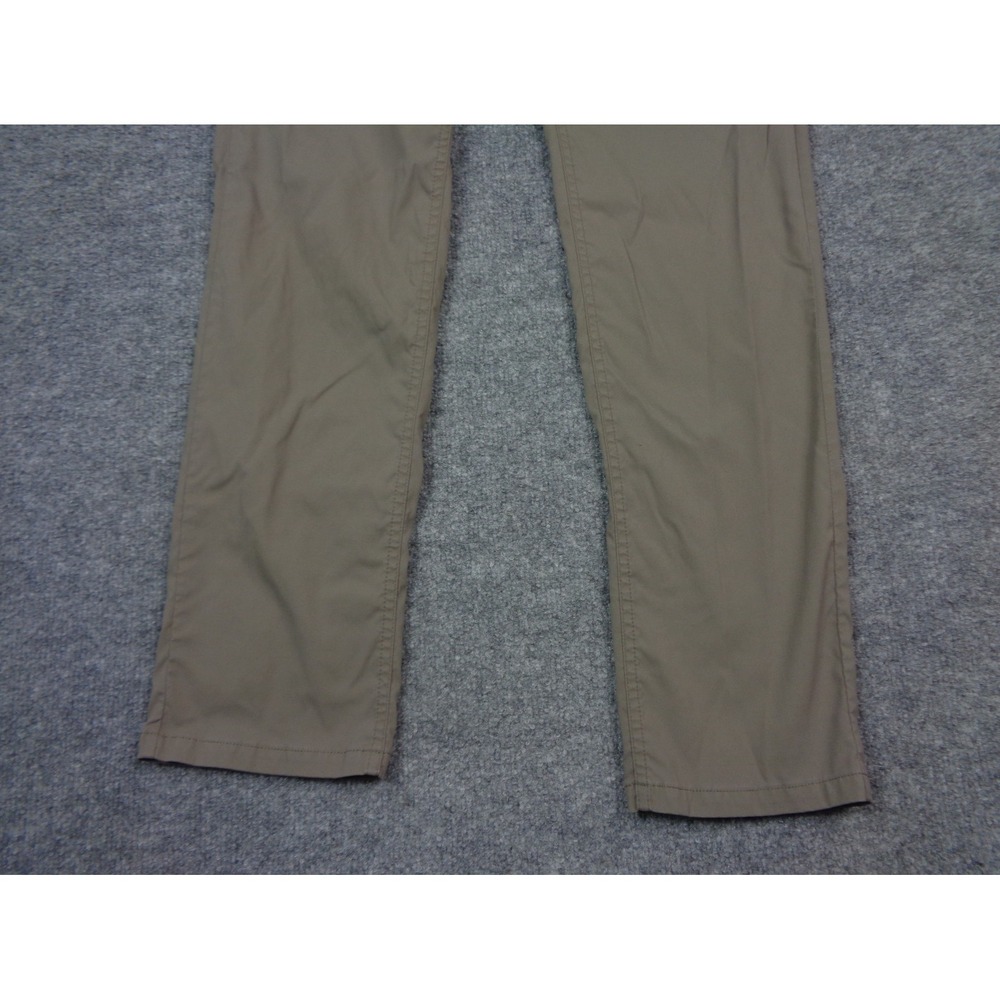 686 Everywhere Pants Men 30x30 Brown Slim Fit Straight Drawstring Outdoor Travel - Picture 3 of 11